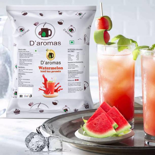 D'aromas Watermelon Ice Tea Premix 6.5kg, Instant & Ref...