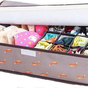 Favria 16+1 Travel Organizer Closet Wardrobe Drawer Bra...