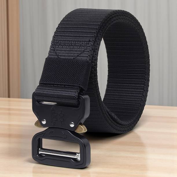 KILLER Men Casual Grey Nylon Belt