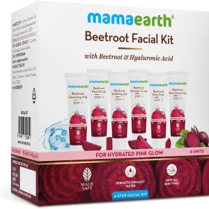 Mamaearth Beetroot Hydraful Facial Kit with Beetroot & ...