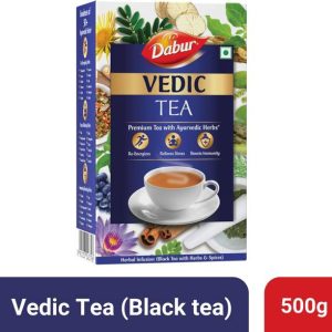 Dabur Vedic Premium , Ayurvedic Herb Black Tea Box