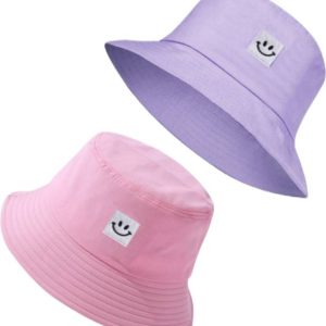 Highever Cute smiley Embroidered Unisex foldable cotton...
