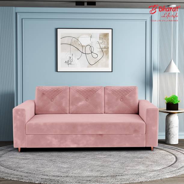 Bharat Lifestyle Winslow Fabric 3 Seater Sofa
