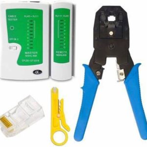 Mayuk Star 3 IN 1 Crimping Tool Kit with RJ45 - RJ11 Ne...