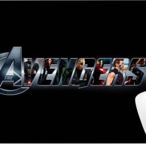 TrendoPrint Avengers Printed Rubber Base with Anti Skid...