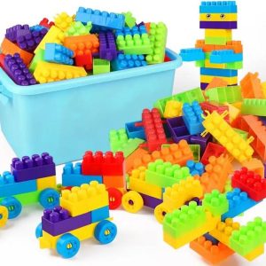 ARIZON New Creative 100+Building Blocks Educational Lea...