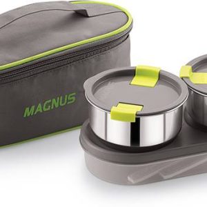Magnus Olive-3 Steam Lock Airtight Stainless Steel Cont...