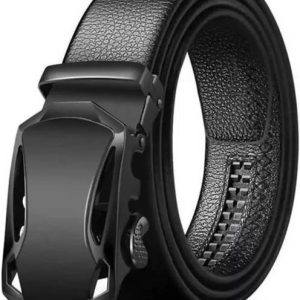 Lerexme Men Casual, Evening, Formal, Party Black Synthetic Belt