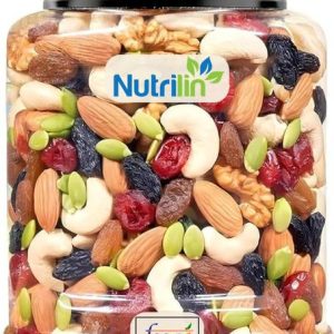 Nutrilin Mix Dry Fruits | Panchmeva | 500g | JAR | Almo...