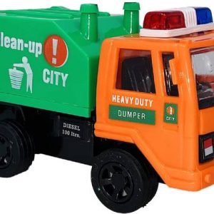 Shinsei Pull Back Spring Action Garbage Clean Up City T...