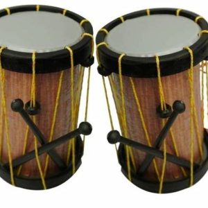 Q8 Twinkle Set of 2 Indian Made Kids Drum Musical Toy (...