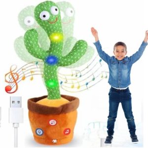 Mayne Dancing Cactus Toy for Kids - Talking Plush with ...