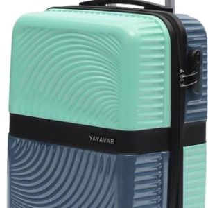 YAYAVAR Small Cabin Suitcase (54 cm) 4 Wheels - VENICE - Dual C...