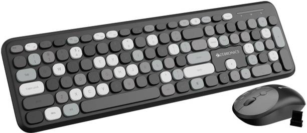 ZEBRONICS Companion 302 2.4GHZ Wireless Keyboard & Mous...