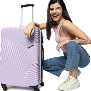 YAYAVAR Medium Check-in Suitcase (67 cm) 4 Wheels - MONACO Scra...