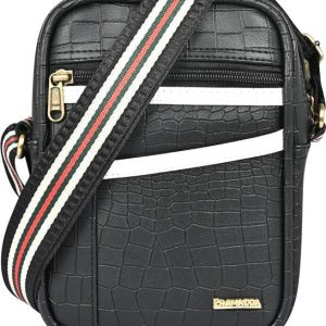 Pramadda Pure Luxury Women Black Sling Bag
