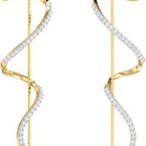 PC Jeweller The Ouija Yellow Gold 18kt Diamond Stud Ear...