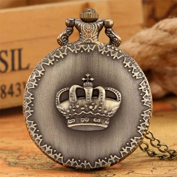 Tiny Tim Crown Vintage Pocket-Watch Antique Gandhi Styl...