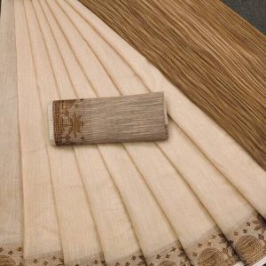 MUSHAK Woven Daily Wear Cotton Silk Saree