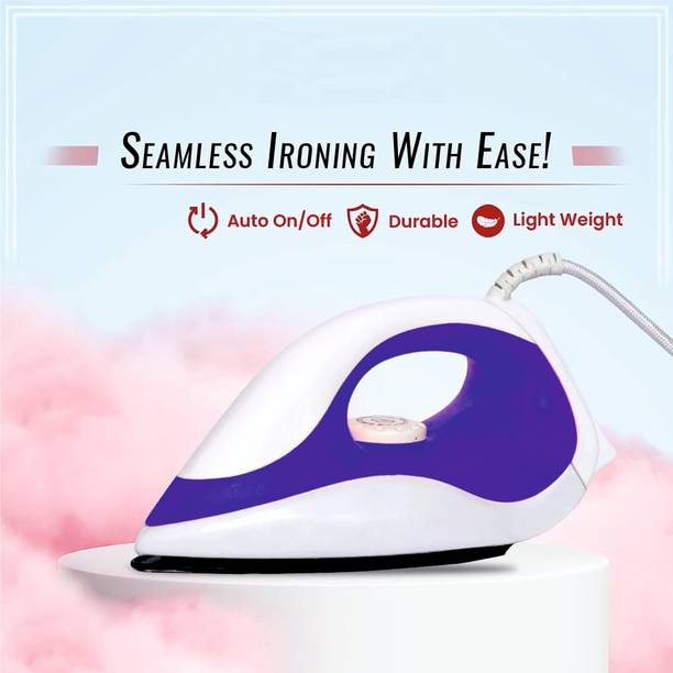Webilla BMW Dry Iron Non-Stick Light Weight Iron 1000 W...