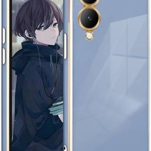 AmericHome Back Cover for Vivo Y28 Chrome Flexible