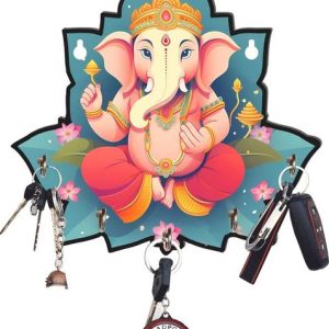 Flipkart SmartBuy Premium Lord Ganesha Printed Wooden K...