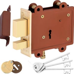 S-Guard Iron, Stainless Steel Matte Deadbolts