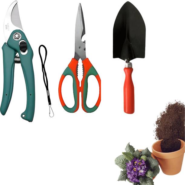 GROWTOP SCSSIOR+PRUNER+TROWEL Garden Tool Kit