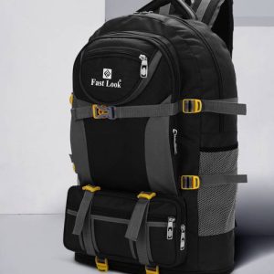 Fast look Large 60 L Backpack Expandable Travel Rucksack for Outd...