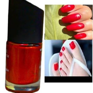 Luipui BEST SUPER SHIMMER LONG LASTING SHIMMER RED NAIL...