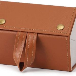 Quirkmall 5 Slots Foldable PU Leather Sunglasses Case, ...