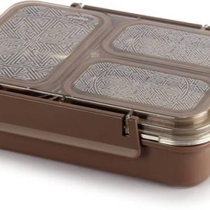 cello Tri Lunch | Silicon Seal in The Lid | 4 Sided Cli...