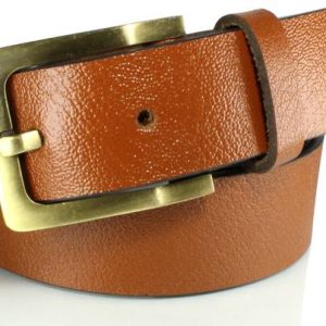 alfami Men Evening, Party, Formal, Casual Tan Genuine Leather ...