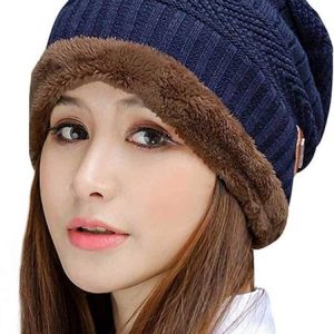 FRANKLY YOURS Self Design Beanie