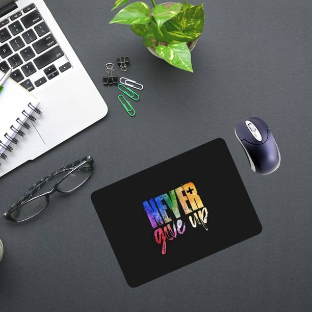 KAALPANIK MP-NeverGiveUp-01 Non Slip Base Mousepad