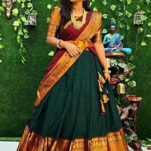 MR Y Self Design Semi Stitched Lehenga Choli