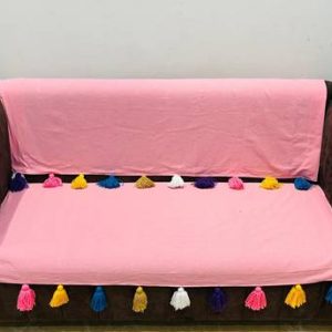 seater Cotton Plain 3 Seater Sofa Cover