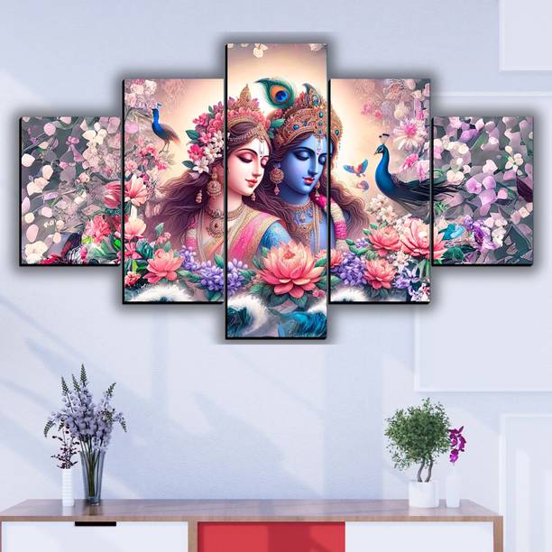 SNDArt Radha Krishna For Home Decor Gift Items Pack of ...