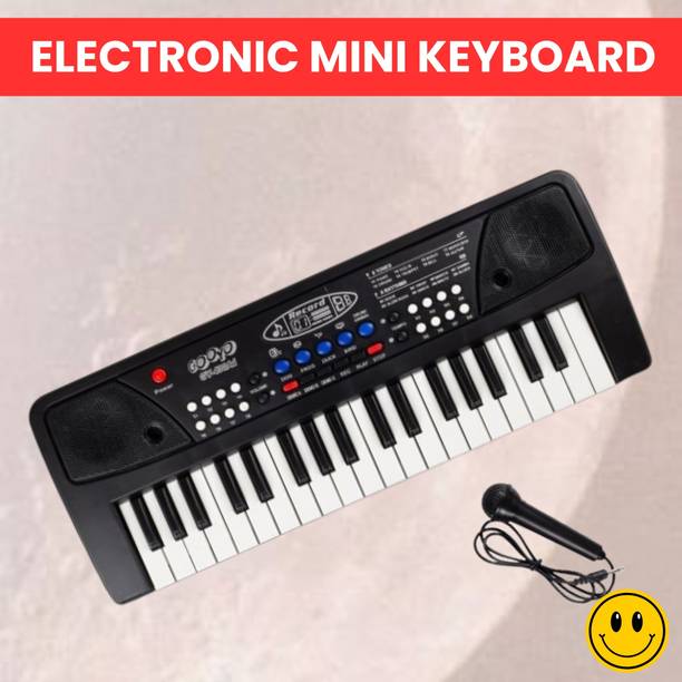 SACRO Piano Keyboard with Mic, 37 Keys 8 Tones Portable...