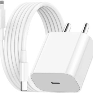 Punnkk 25 W PD 3 A Wall Charger for Mobile with Detacha...