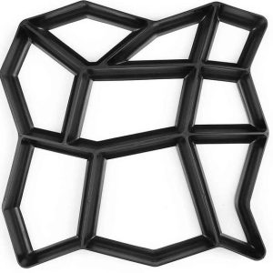 DHULKI DIY Walk Maker Concrete Molds Plastic Paving Mou...