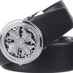 LeatherWeb Boys Casual, Party, Evening Black Artificial Leather Be...