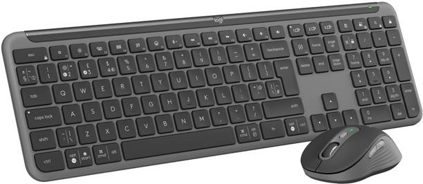 Logitech MK950 Bluetooth Standard Multi-device Keyboard...