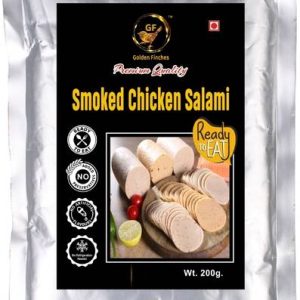 GOLDEN FINCHES Smoked Chicken Salami 200g (Pack Of 2) 4...