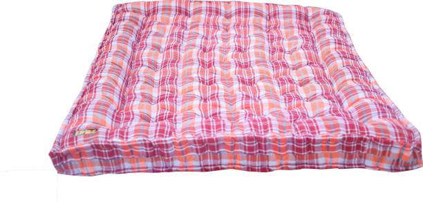 TERAZ Box Type Heavy Border Fiber Cotton Mattress For F...
