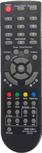 Cezo Onida Remote 2 IN 1 ON103 CRT TV Universal Remote ...