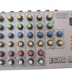MEDHA D.J. PLUS 6 Channel Professional Audio Mixer For ...