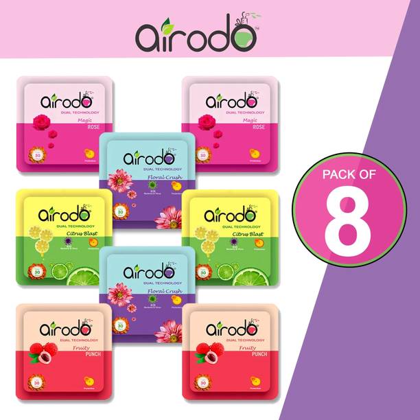 AIRODO Power Pocket Gel Air Freshener | Assorted Mix Sc...