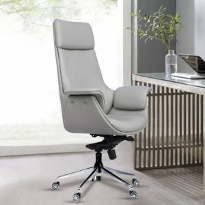 ardasinterior Flow Leatherette High Back Office Chair i...