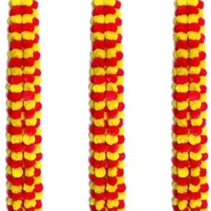 garg Artificial flowers Home Decoration Diwali puja Tem...